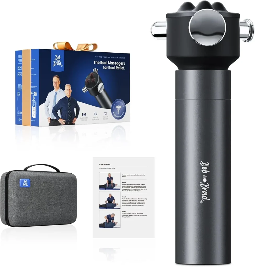 Effective Deep Tissue Relief for Sciatica and Arthritis with VibeFlow Massager