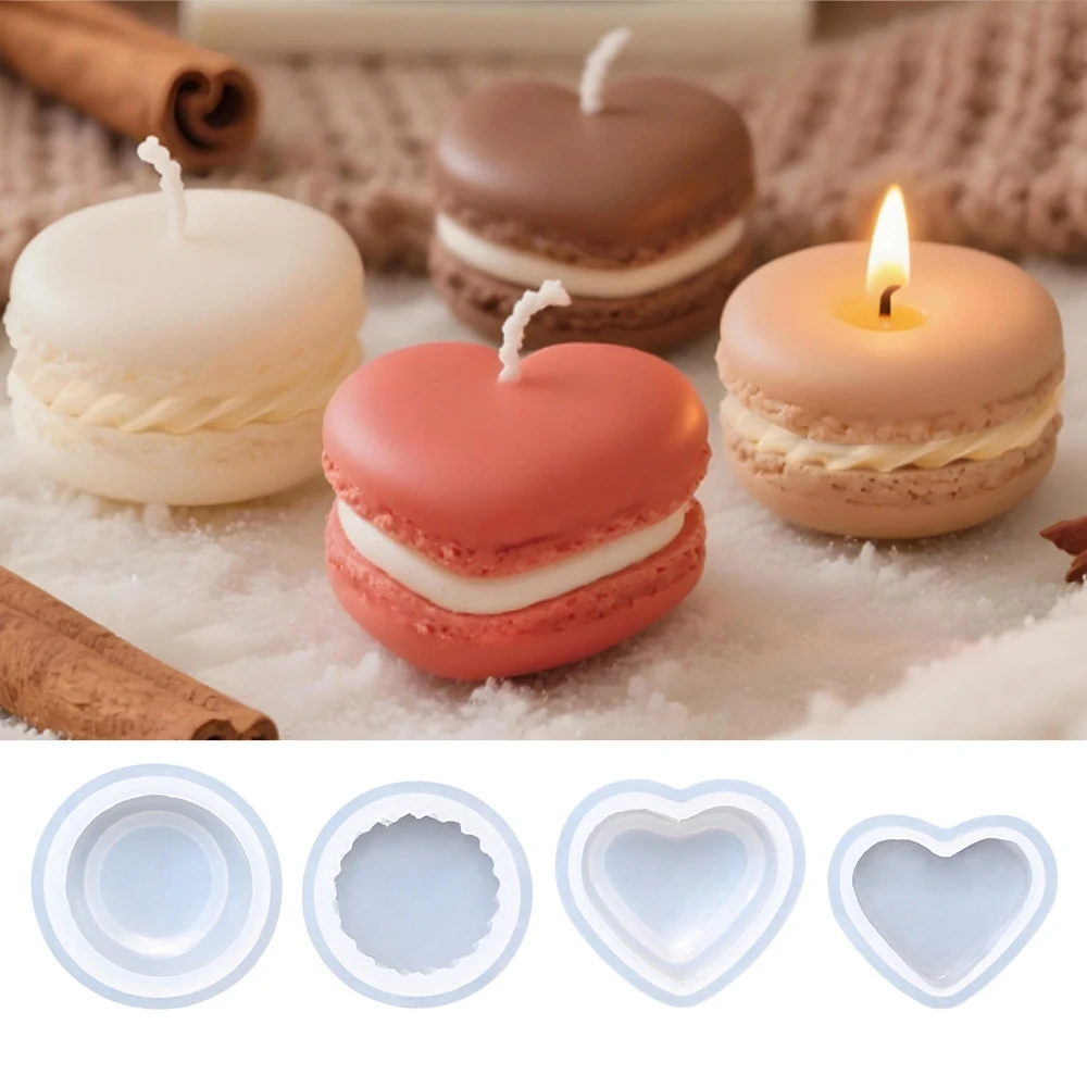 Create Stunning Candles and Treats with the Versatile Macaron Silicone Mold