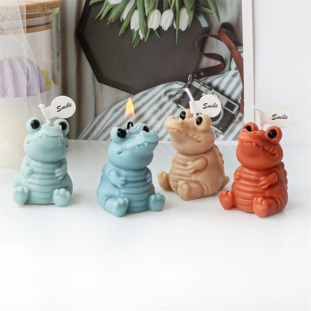 Create Unique DIY Crafts with Durable Crocodile Silicone Molds for Resin and Candles