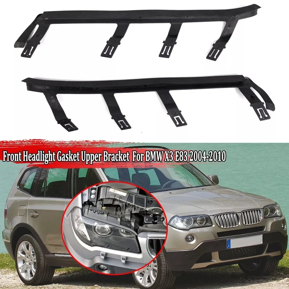 Essential Waterproof Headlight Sealing Strips for BMW X3 E83 to Prevent Leaks and Damage