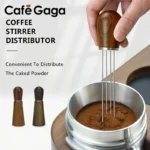 Enhance Espresso Extraction with This Durable Stainless Steel Coffee Distributor Tool