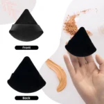 In-Depth Review & Buyer Guide: Dual-Use Makeup Puff for Festive Makeup – Triangular & Fan Design for Quick Base & Detail, Saves Foundation, Most Skin Types – Product Review
